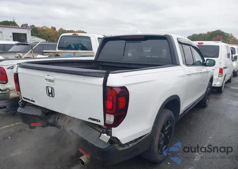2021 Honda Ridgeline Black Edition из США, поврежденный, VIN 5FPYK3F84MB021217